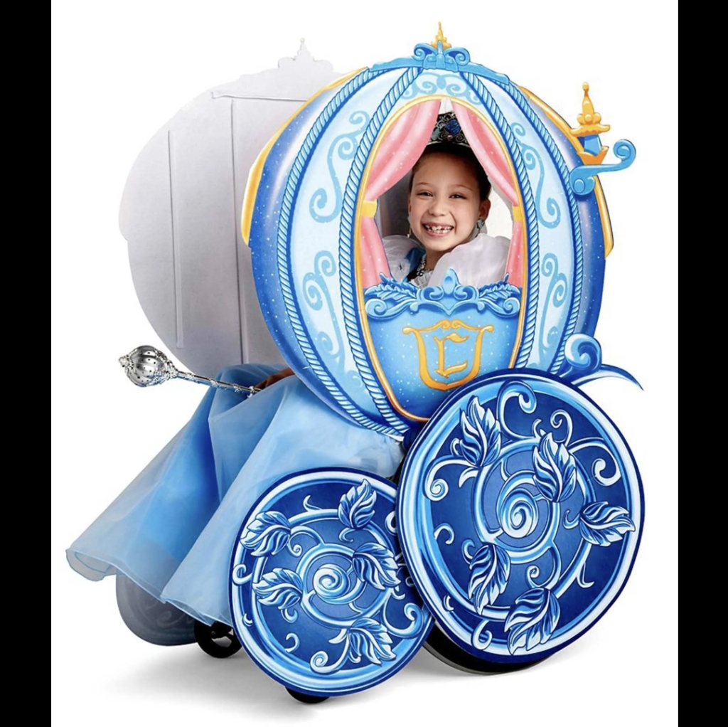 Disney Princess Adaptive Wheelchair Cover, Cinderella Princess Carriage, Nib